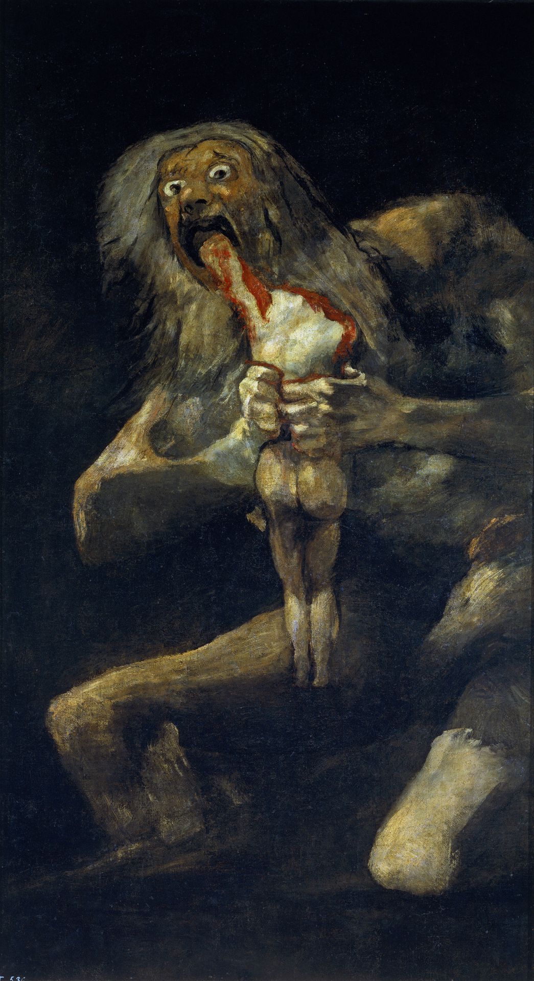 Francisco de Goya - Saturno devorando a su hijo 